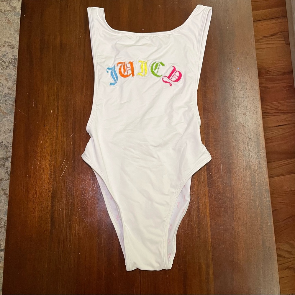 Juicy Couture Multicolor Logo Swimsuit